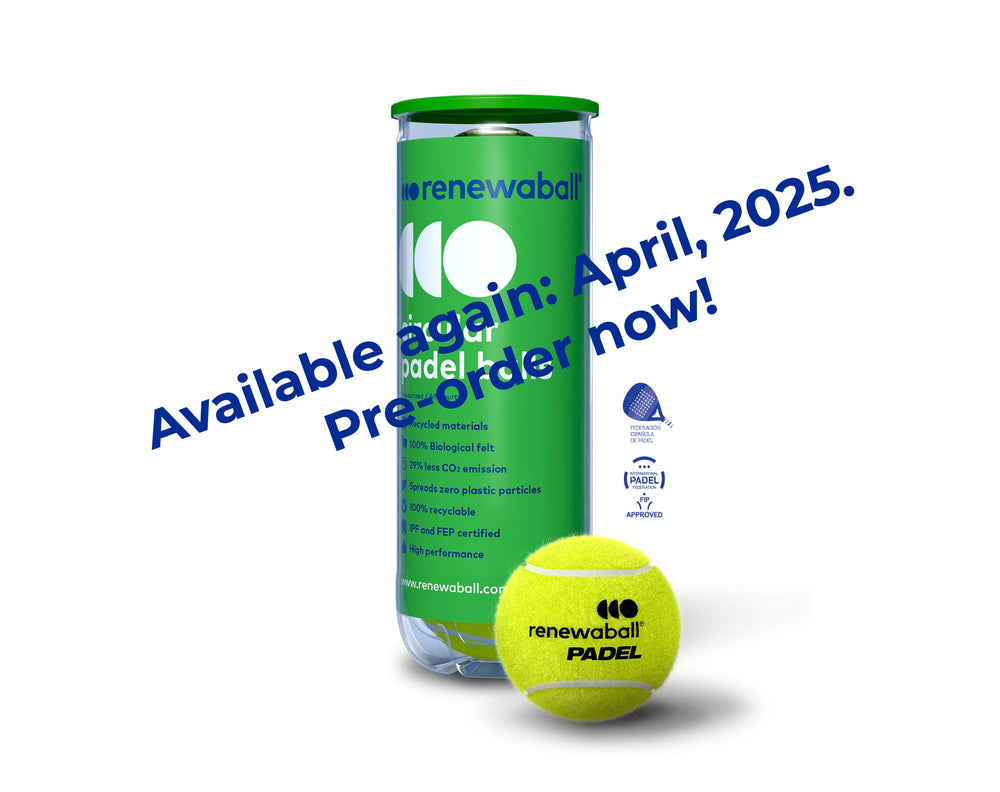 Renewaball 3 padel balls