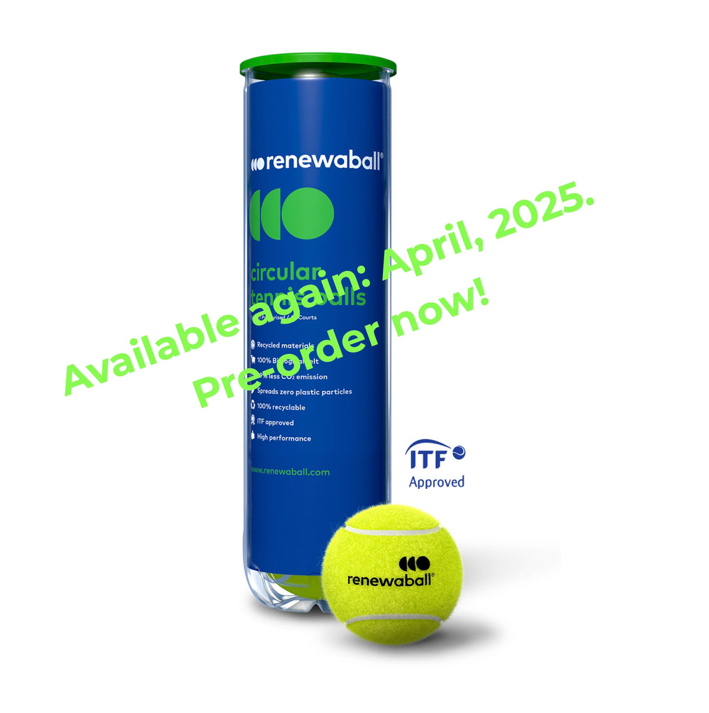 Renewaball 4 pelotas de tenis